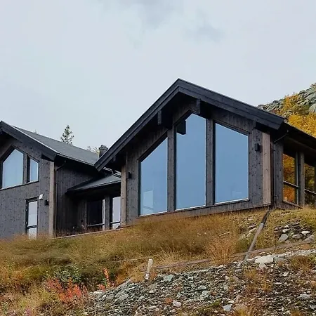 Luksurios Bjerghytte Med Udsigt Ved Gaustablikk