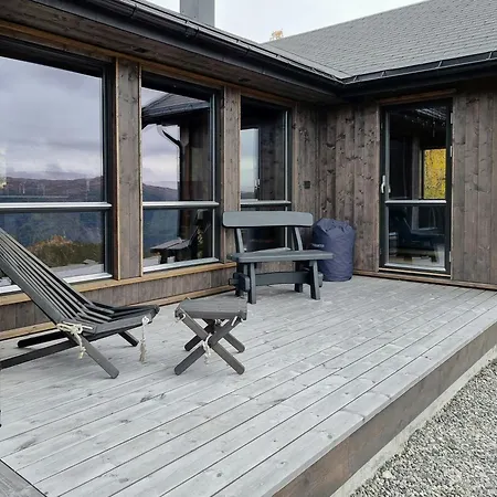 Luxury Mountain With View On Gaustablikk Hébergement de vacances Rjukan